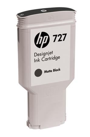 HP 727 Cartouche d'encre MK - noir mat 300ml